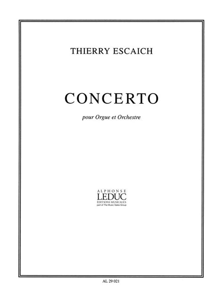 Concerto -Orgue Et Orchestre